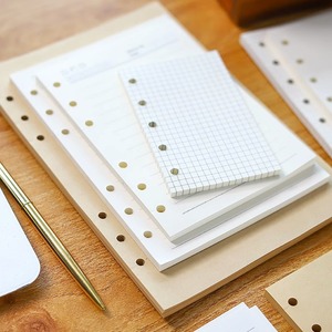 A8 mini Loose-Leaf máy tính xách tay bìa giấy với lõi bên trong thay thế 5 lỗ cho có thể thay thế bên trong trang - Product Image 4