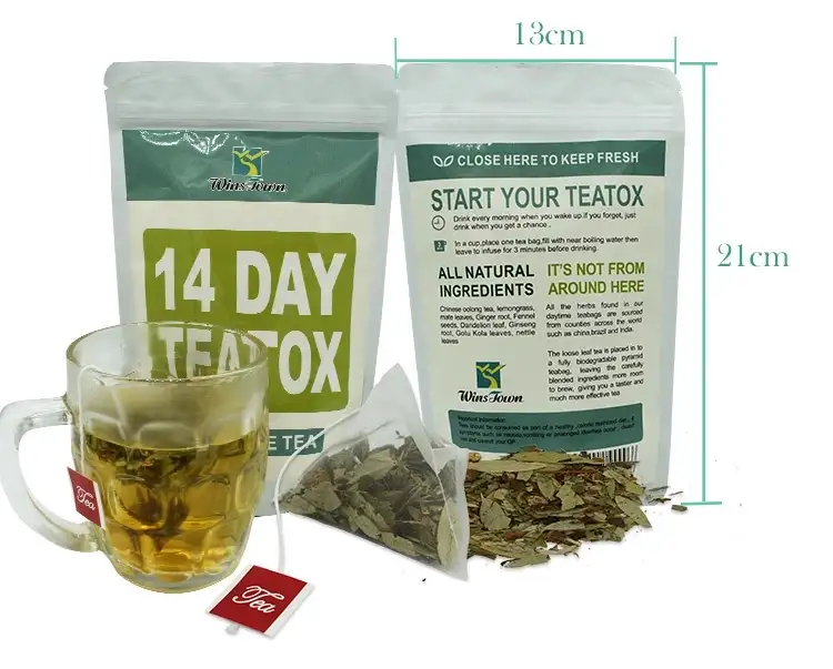 Slim Tea Detox 28 Day Ultimate Tea Skinny tox Teatox Pyramid Private Label White Tea skinny