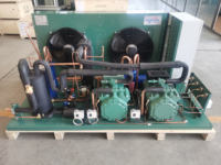 Unité de condensation industrielle à refroidissement par air avec compresseur hérmétique à spirale à double ventilateur