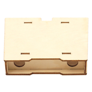 Anbau Wissenschaft Teleskop Spielzeug DIY Hände Fähigkeit Verbesserung Holzhandwerk DIY Fernglas für Kinder - Product Image 3