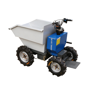 Chinesischer Kompakter Elektrischer 300kg Günstiger Schwerlast-<span class=keywords><strong>Mini</strong></span>-<span class=keywords><strong>Dumper</strong></span> mit Hohen Reifen 4x4 Geländegängig Erschwinglich Zuverlässige Qualität CE zum Verkauf - Product Image 3