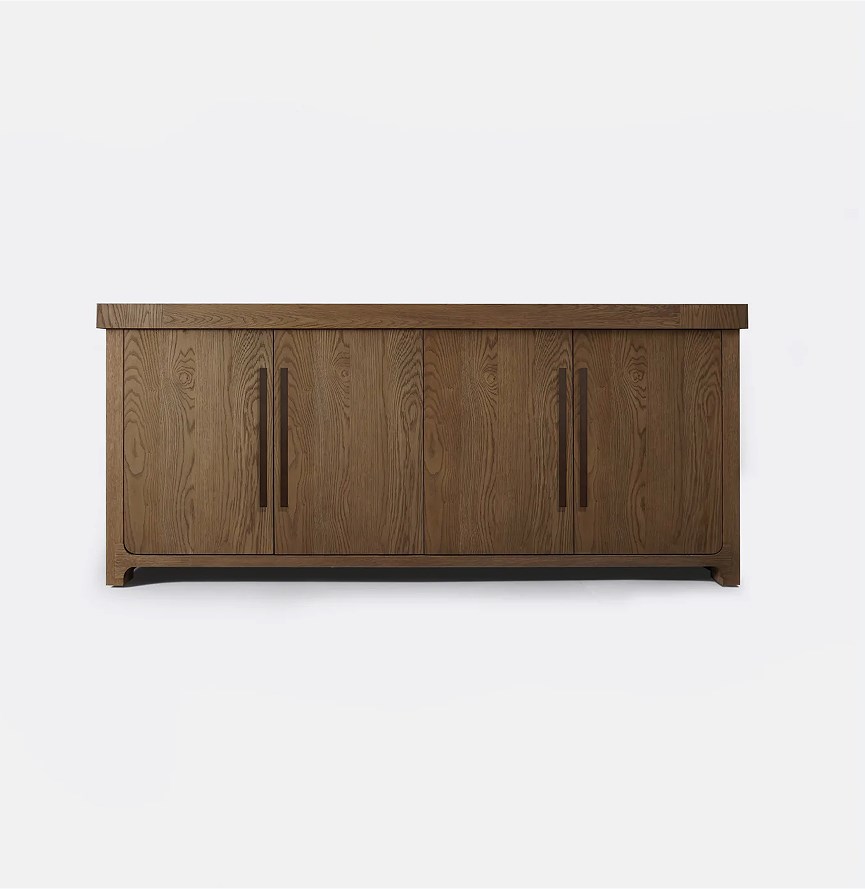 Living room storage Cabinet console table wood furniture dining room 4-door sideboard
