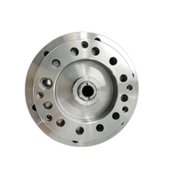 Mandrin universel à boule AUTOCHUCK, mandrin hydraulique flottant à 3 mors en acier PBL-08, précision de 0,01 mm, 3500 tr/min, dureté HRC45
