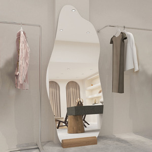 Espejo de cuerpo entero grande sin marco, irrompible, para decoración de pared de baño o de pie, venta al por mayor - Product Image 5