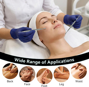 Sonde auriculaire en acier inoxydable 120 mm pour points d'acupuncture, outil de massage beauté pour le visage et le corps, relaxation musculaire/tirage des muscles du visage - Product Image 6