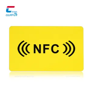 制造商多用NTAG215非接触式智能定制打印NFC PVC名片
