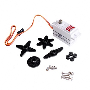 RC 1/10 Vehicle <b>Titanium</b> Alloy Tooth Short Shell Short Body Digital 9kg Steering Gear DM-S0911M - Product Image 1