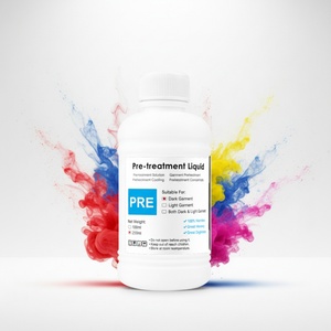 OCB Dtg Ink Textile White Ink Pretreatment Solution for Textile <b>Printer</b> Before Printing Pretreatment for Dark <b>Garment</b> - Product Image 1