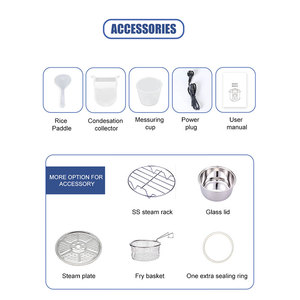 Autocuiseur électrique à cuisson lente instantanée de 8L - Product Image 5