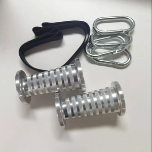 ที่จับสายเคเบิลอลูมิเนียมทรงกรวย-อุปกรณ์ฝึกความแข็งแรงสำหรับหยิก bicep, tricep pushdowns และหน้าอก <span class=keywords><strong>flyes</strong></span> - Product Image 2