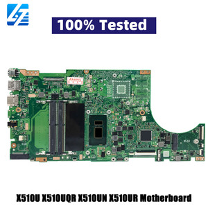 มาเธอร์บอร์ดแล็ปท็อป X510UN สำหรับ <span class=keywords><strong>Asus</strong></span> X510U A510U X510UQ X510UNR X510UR X510UQR เมนบอร์ด X510URR เมนบอร์ด I3ซีพียู S510U - Product Image 1