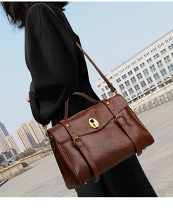 Bolsos cruzados de diseñador de moda, bolsos de hombro de cuero genuino de alta calidad, bolsos de mano casuales para mujer - Product Image 6