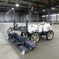 Machine de nivellement laser 360° à prix d'usine, règle à béton automatique à haute vibration pour la construction de chaussées