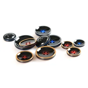 Best selling colored resin mens garment wear buttons for clothes shirt suit