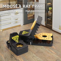 Piège à rats en plastique de nouvelle conception, fourni directement par le fabricant, grand et puissant, tueur de souris efficace, piège à rongeurs