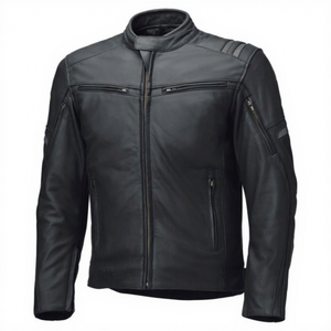 Blouson de moto en cuir perforé imprimé pour homme Cosmo 4, certifié CE, protections pour la piste/la conduite, équipement de protection pour moto - Product Image 1