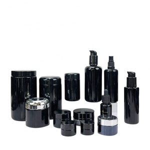 ขวดแก้วสีม่วงเข้มขนาด 50 มล. 100 มล. 200 มล. 250 มล. เป็นมิตรกับสิ่งแวดล้อม ฝาเบกาไลต์ สำหรับผลิตภัณฑ์บำรุงผิว อาหารเสริม เยลลี่ ดอกไม้แห้ง - Product Image 5