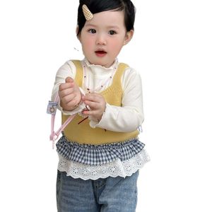 Tongxingyuan Girls Spring Outfit Set Denim Three Piece Breathable Toddler <b>Clothes</b> Fashionable Baby Clothing For Spring Autumn - Product Image 5