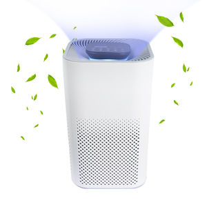 <span class=keywords><strong>Purificateur</strong></span> <span class=keywords><strong>d</strong></span>'<span class=keywords><strong>air</strong></span> pour la maison et la chambre à coucher, adapté aux animaux domestiques, filtre pré-filtrant lavable en carbone actif H13, silencieux, élimine les poils et les allergènes - Product Image 1