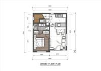 Assemblage facile de villa légère modulaire préfabriquée duplex à deux étages Offre Spéciale de structure métallique de conception moderne de bâtiment en acier de villas