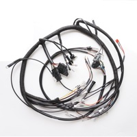 Adaptor Kabel Tembaga Berlapis Timah 2-Pin Shanyou Electronic dengan Selubung Isolasi PVC, Panjang 1 Meter, Tegangan 12V, IP44 untuk Mobil