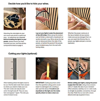 Créez des surfaces lumineuses continues avec un profil LED moderne pour les halls et les extérieurs, avec un rendu des couleurs Ra90 et une garantie de 5 ans