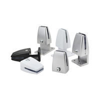 Abrazaderas de Aleación de Aluminio para Pantallas de Escritorio, Soportes de Partición de Oficina, Abrazaderas para Paneles de Vidrio para Estaciones de Trabajo, Herrajes de Fijación al por Mayor