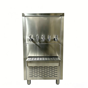 Dispensador de Agua Fría Comercial de Acero Inoxidable 304 para Cinco Grifos, Universal para Escuelas, de Fabricante - Product Image 1