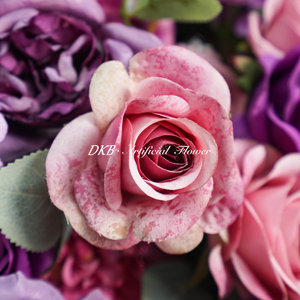 ลูกบอลดอกไม้ทำจากผ้าไหมเทียมประดับโต๊ะสำหรับงานแต่งงาน - Product Image 3