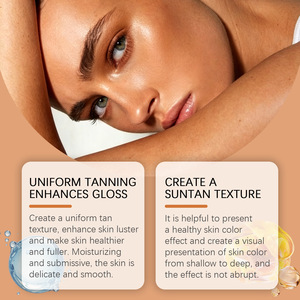 Lotion auto-bronzante hydratante et lissante Zyvarn brun clair naturel, légère, pour un teint uniforme du corps - Product Image 2