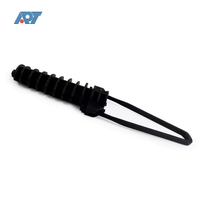 Pince en plastique pour câble à fibre optique pour l'extérieur Pince de tension de type coin d'ancrage pour réseau 4G et GSM pour utilisation FTTH