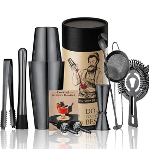 Latrou ชุดเชคเกอร์บอสตัน8ชิ้นวัสดุโลหะจาก <span class=keywords><strong>Koriko</strong></span> - Product Image 2