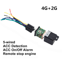 Traceur GPS 4G Mini Relais, Installation Facile dans les Véhicules, Suivi en Temps Réel, Dispositif Antivol, Relais de Suivi GPS
