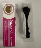 Rouleau de massage Derma 540 0,5 mm pour hommes et femmes, soin de la peau, repousse des cheveux et de la barbe, élimination des rides et des cicatrices