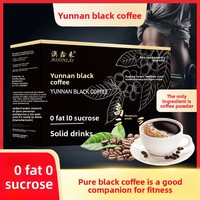 Café noir de haute altitude du Yunnan 2g sans sucre, paquet de 40 unités, marque Fujian Tuotianren, durée de conservation de 18 mois, fabrication OEM/ODM