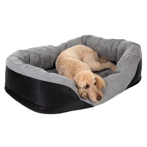 Comfortable Waterproof Dog <strong>Bed</strong> Rectangle <strong>Pet</strong> <strong>Bed</strong> Removable Mattress Solid Pattern - Product Image 1