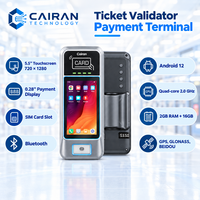 Solution de borne intelligente pour billetterie de bus avec écran tactile, lecteur NFC, code QR et carte de bus, appareil durable pour le transport