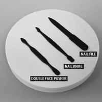 Nouveauté Ensemble manucure pédicure portable 10 en 1 Kit de soin des ongles personnel avec coupe-ongles Étui de voyage pour le soin des pieds