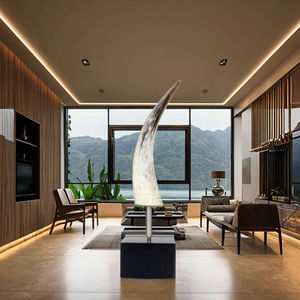 Vaso de Cuerno Vikingo Hecho a Mano, Ecológico y Personalizado, Taza de Cuerno de Búfalo con Color Personalizado, Base de Madera Pulida, Moderno y Elegante - Product Image 3