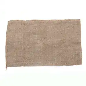 50x50 tissu de jute sac tissu 2.5 pouces coloré tissu de jute fil toile de jute ruban
