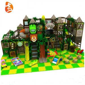 Miniparque infantil de plástico con temática de animales de <span class=keywords><strong>jungla</strong></span> para niños, suministros de fábrica, con <span class=keywords><strong>bolas</strong></span> de océano - Product Image 6