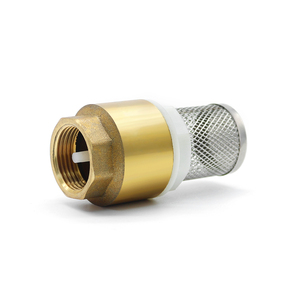 Vanne de retenue à ressort en <span class=keywords><strong>laiton</strong></span> avec filtre en acier inoxydable Vanne de canalisation d'eau <span class=keywords><strong>anti</strong></span>-<span class=keywords><strong>retour</strong></span> DN15-DN50 Garantie de 3 ans - Product Image 3