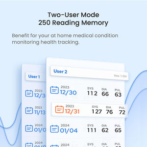 Profissional Digital Braço Pressão Arterial Máquina Automática Precisa BP Monitor Clinical Grade Device com Extra Large Cuff - Product Image 6