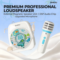 Amplificateur vocal sans fil S29, sortie 25W, 5.3, audio DSP, deux microphones, batterie 2600mAh, lecture TF/USB
