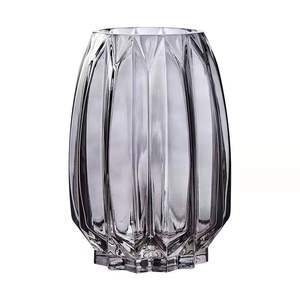 Jarrón <span class=keywords><strong>de</strong></span> Vidrio Transparente <span class=keywords><strong>de</strong></span> Lujo Ligero y <span class=keywords><strong>de</strong></span> Alta Gama, Diseño Moderno Minimalista <span class=keywords><strong>para</strong></span> Flores Frescas con Agua, Rosas, <span class=keywords><strong>Bambú</strong></span> <span class=keywords><strong>de</strong></span> <span class=keywords><strong>la</strong></span> <span class=keywords><strong>Suerte</strong></span> - Product Image 5