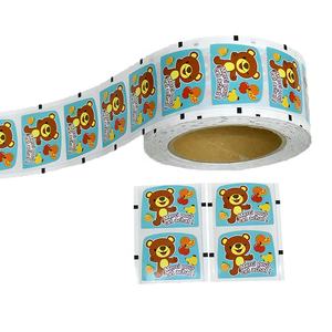 הדפסה uv תווית מיני מדבקה עבור מוצרי קריקטורה לילדים צעצוע עמיד למים מדבקה גליל - Product Image 1