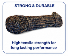 Corde torsadée de qualité supérieure fabriquée à partir de fibres de haute qualité offrant une résistance supérieure, une flexibilité excellente et une longue durée de vie - Product Image 2