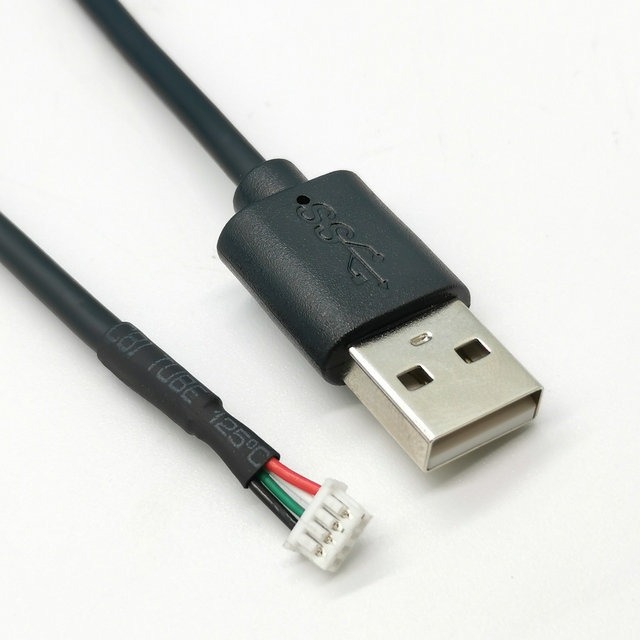 Usb 2.0 a Male to Jst 5pin USB Cable Nylon Braided Colorful Super Soft 550 Paracord Gaming Mouse Cable for Razer