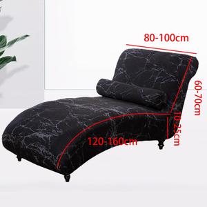 Copri Chaise-Lounge in tessuto Jacquard lavabile in lavatrice copri mobili per camera da letto morbidi con Spandex per uso domestico - Product Image 2