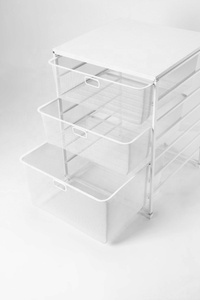 Armoires de chambre à coucher, placard sur mesure, taille personnalisable et facile à configurer, étagères de rangement en fil métallique pour vêtements - Product Image 5
